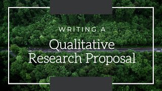 How to write a Qualitative Research Proposal?? Step by step guide!!