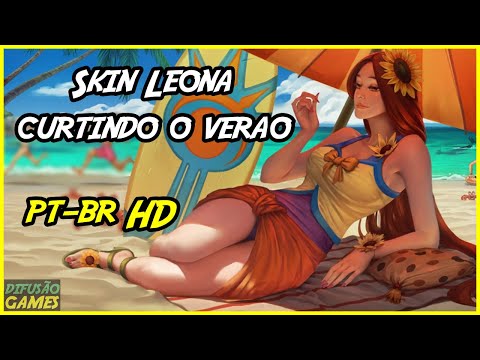 Skin Leona Curtindo o Verão (Voz PT-BR) HD