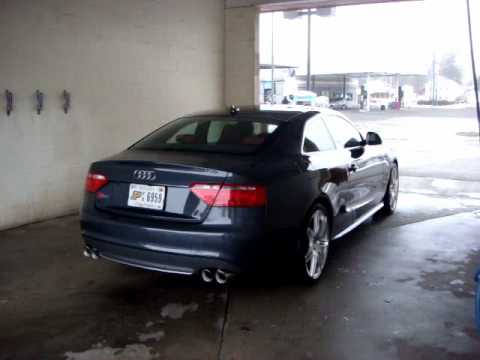 Audi S5 AWE exhaust and downpipes