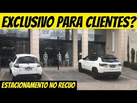 ⛔️ CUIDADO: NEM SEMPRE PODE ESTACIONAR NO RECUO