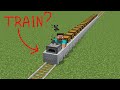 How To Make A Train In Minecraft