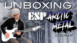 Video thumbnail for 🎸UNBOXING The All New ESP M-HT Arctic Metal by Rob Arnold