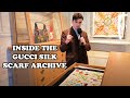 Behind The Heritage The Gucci Silk Scarf Tour