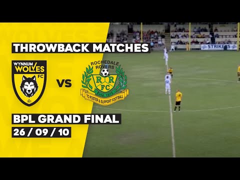 2010 Brisbane Premier League Grand Final - 26/09/2010
