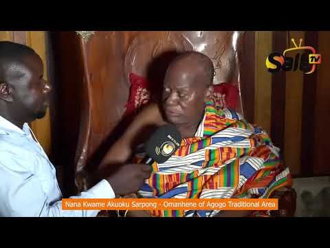 OMANHENE OF AGOGO TRADITIONAL AREA ENDORSES SALT MEDIA GH