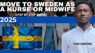 HOW TO BECOME A LICENSED NURSE IN SWEDEN | STEP-BY-STEP GUIDE FOR FOREIGN APPLICANTS
