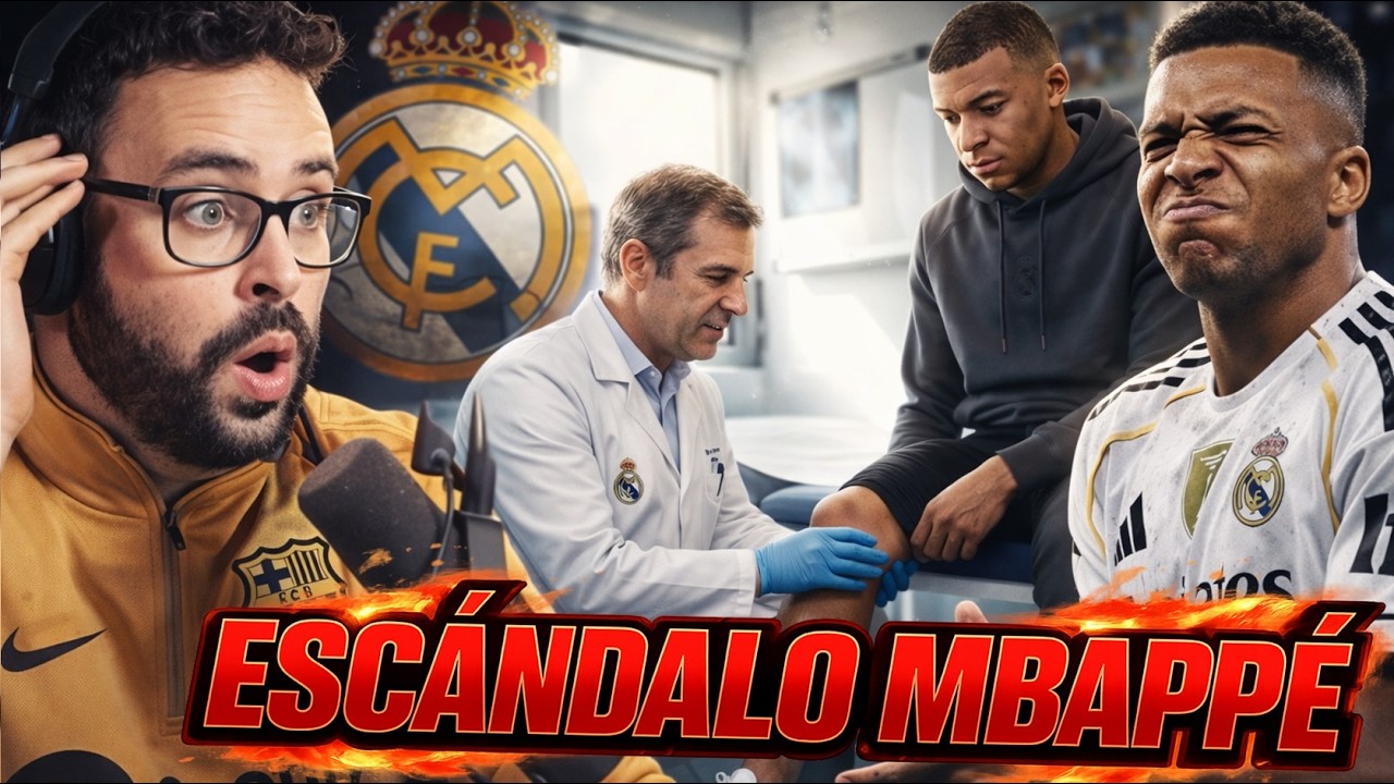 🚨¡ESCÁNDALO MBAPPÉ! Los MÉDICOS del MADRID se EQUIVOCARON de RODILLA ¡SURREALISTA! Los DETALLES