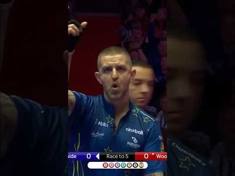 What A BANK SHOT from Jayson Shaw - Mosconi Cup 2023 #shorts