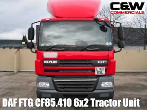 C&W Commercials DAF FTG CF85.410 6x2 Tractor Unit