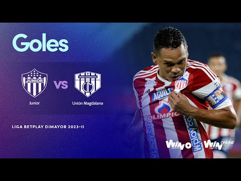 Junior vs. Unión Magdalena (goals) | Liga BetPlay Dimayor 2023-2 | Matchday 10