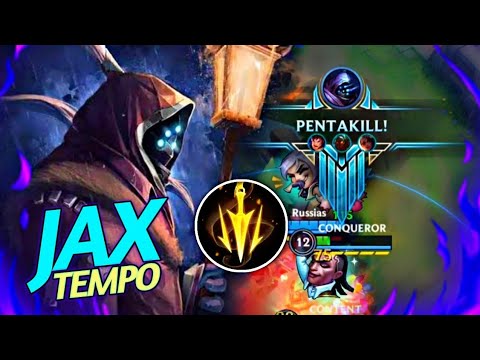 LETHAL TEMPO JAX GOES BRRR!!! (PENTAKILL) MUST TRY! - Wildrift