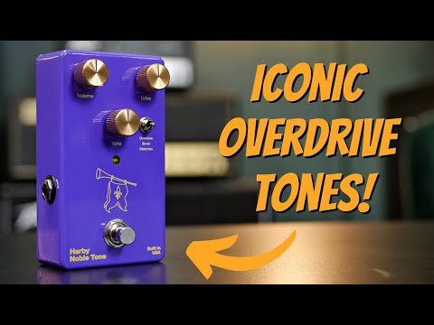 Harby Pedals Noble Tone Overdrive / Boost / Distortion Guitar Pedal image 3