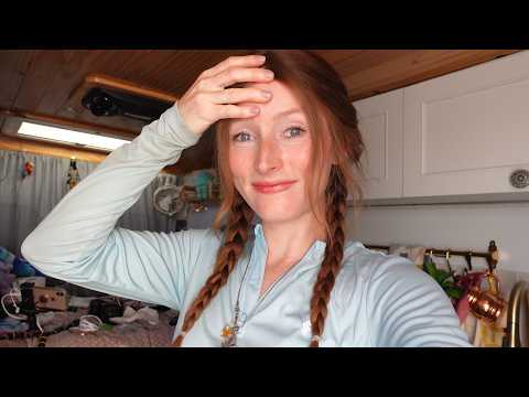 Making Stained Glass Art in my Van