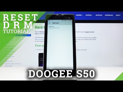 How to Reset DRM in DOOGEE S50 – Clear Licenses / Credentials