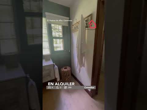 PIEDRAS DE AFILAR, CANELONES. Alquiler temporal chacra con piscina