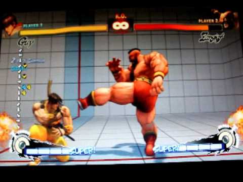 SSF4AE Guy cr. MP buffered Run Slide OS