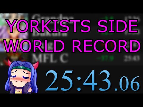 Yu-Gi-Oh! Duelists of the Roses Yorkists Campaign Speedrun in 25:43 (FORMER WORLD RECORD)