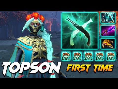 Topson Muerta - New Hero - First Gameplay 7.32e Patch - Dota 2 Pro Gameplay [Watch & Learn]