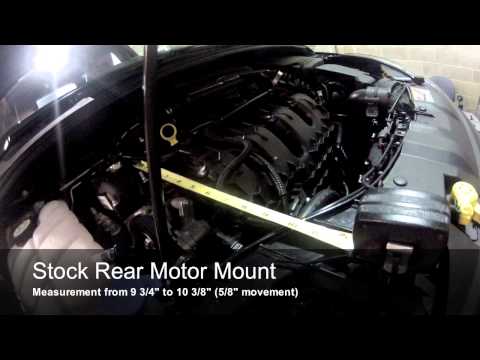 cp-e™ Ford Focus ST Rear Motor Mount vs. Stock mount
