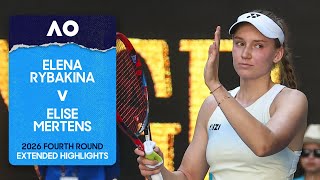 Elena Rybakina v Elise Mertens Extended Highlights | Australian Open 2026 Fourth Round