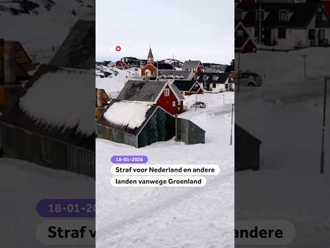 Straf voor Nederland en andere landen vanwege Groenland