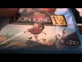 The Lion King 1 1 2 Blu Ray Unboxing
