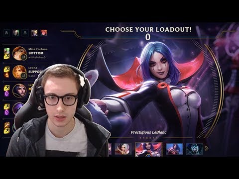 581. Bjergsen - Leblanc vs Malzahar - Mid - November 29th, 2017 - Patch 7.23 PreSeason 8