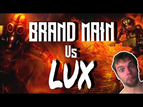 Brand Main V Lux - Full Commentary Gameplay - League of legends season 7
