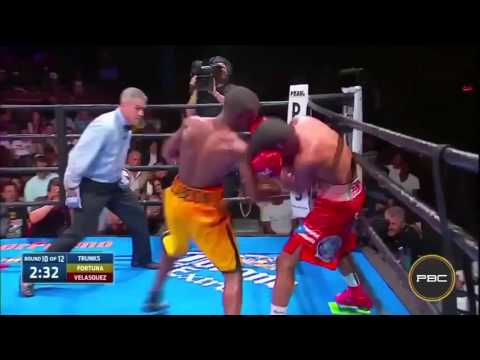 Abejon Fortuna TKO a Carlos Velasquez y defiende título mundial - DeportivAPP