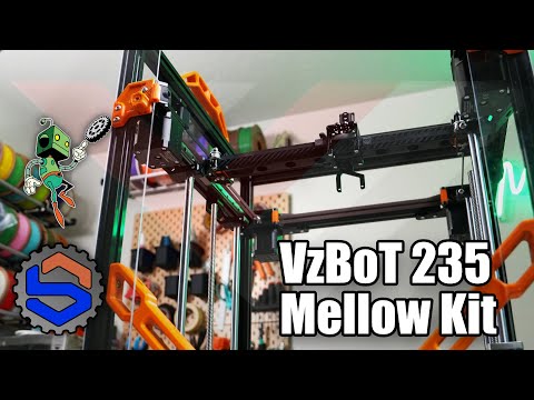 VzBot 235 Mellow Kit build with Steve Builds! - Part 4