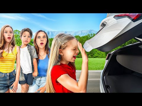 TRUNK CHALLENGE with NEW TESLA!