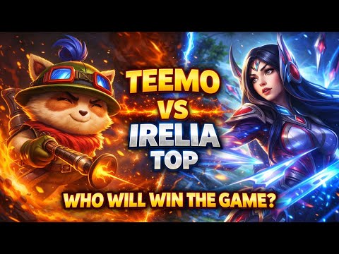 Teemo vs Irelia top who will win the game