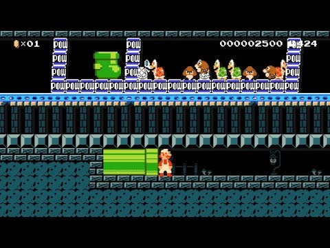 Super Mario Maker - Everyone Aboard The Metro