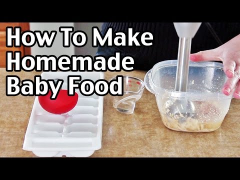 How To Make Easy Homemade Baby Food Video