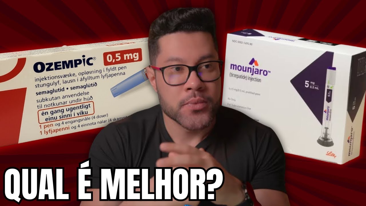 MOUNJARO EMAGRECE MAIS QUE OZEMPIC? ENTENDA A DIFERENÇA