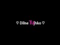 Black Screen Status Video Hindi Song Status WhatsApp Status Lyrics Status Black Screen Song