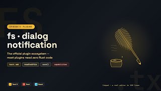 Tauri 2 Plugins: fs · dialog · notification — Build a Real Editor in 100 Lines | Ep3