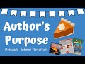 Author’s Purpose with PIE