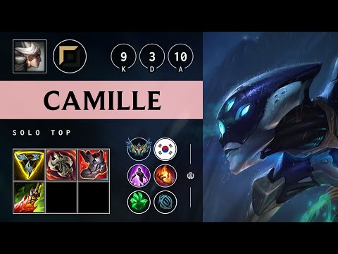 Camille Top vs Ambessa - KR Challenger Patch 25.19
