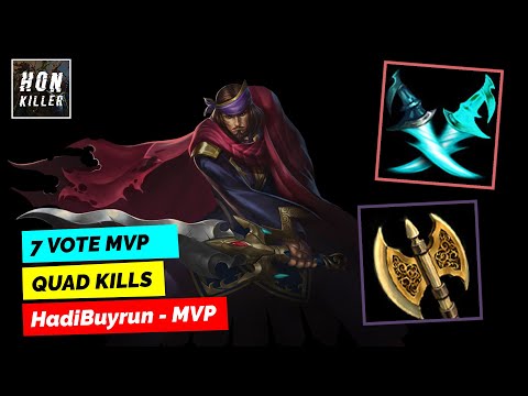 HoN Nomad TWIN BLADES with RUNED CLEAVER - MVP