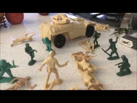 Army Men Stopmotion "Band of Brothers Crossroads The Island Charge"