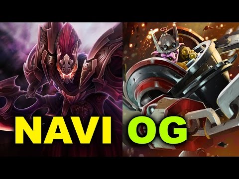 Team NAVI vs Team OG - Dreamleague 5 Dota 2