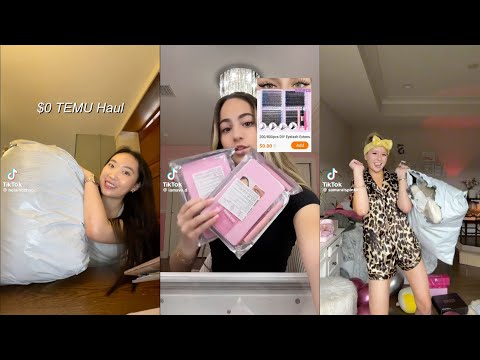 Temu Hauls!! - TikTok Best Compilations