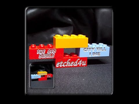 Personalised Lego  Football Team Bricks