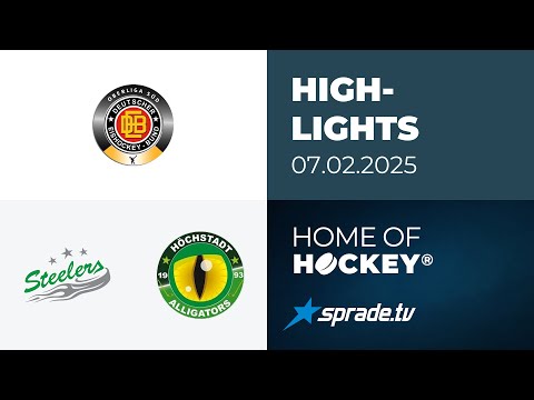 07.02.2025 - Highlights - Bietigheim Steelers vs. Höchstadter EC
