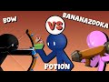 Supreme Duelist Stickman Animation Bow Vs Bananazooka Vs Potion