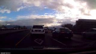 Bad Drivers in SF Bay Area (3): Mercedes Benz driver being a !@#$%