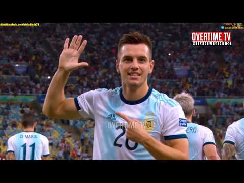 Venezuela Vs Argentina 0-2 | Goal Giovani Lo Celso | Quarter Final Copa America 2019