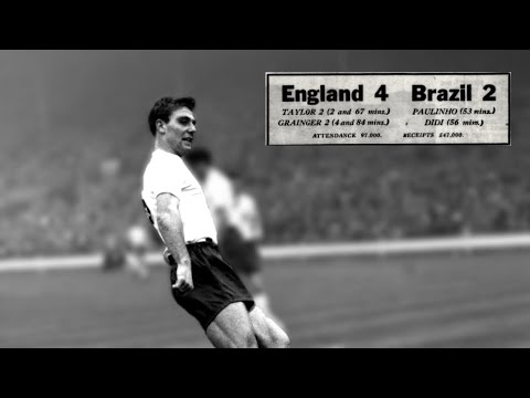 1956 Duncan Edwards gegen Brasilien H (Freundschaftsspiel)