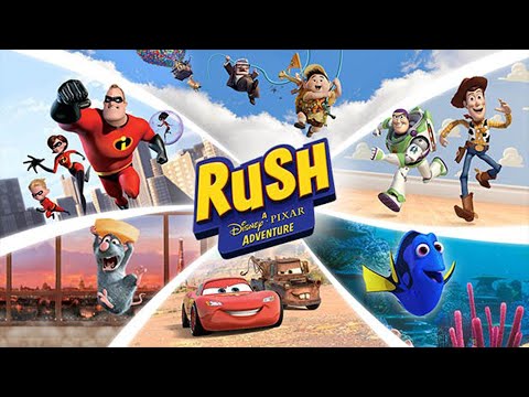 Gameplay de Rush: A Disney Pixar Adventure